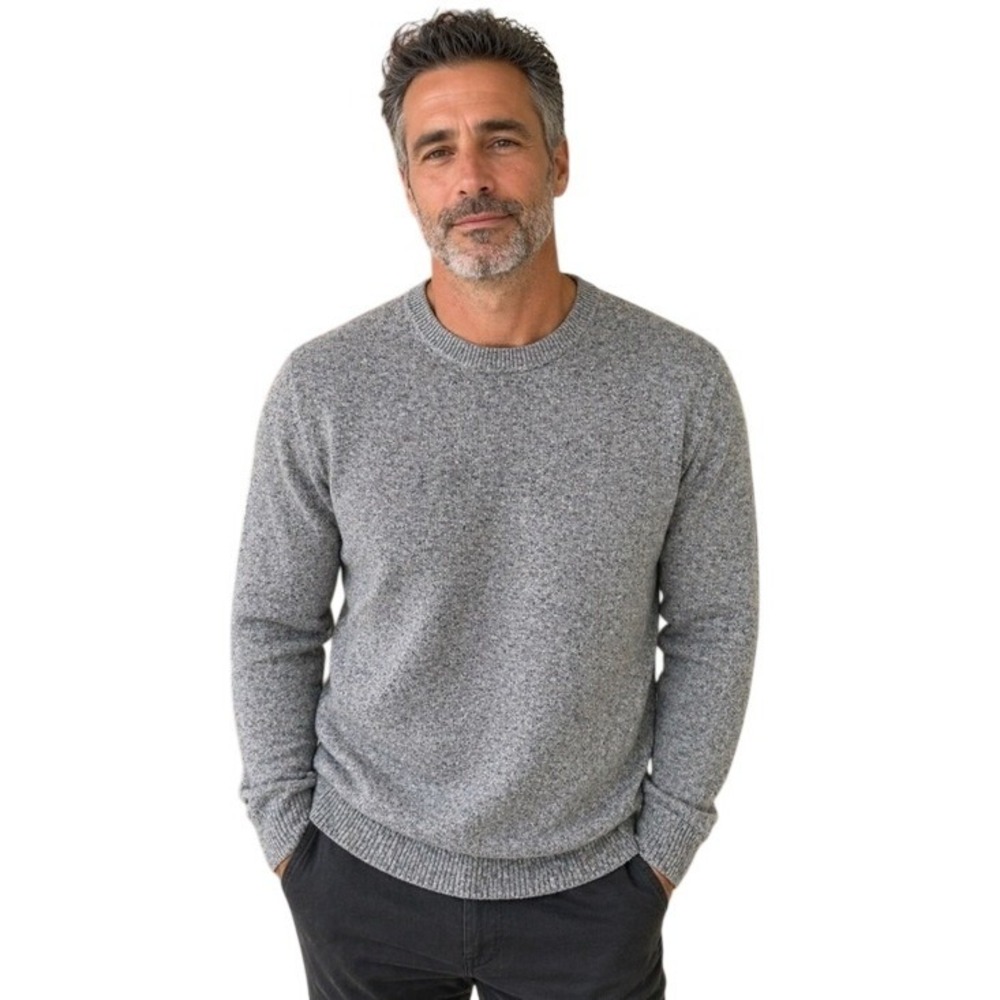 BANANA REPUBLIC.Long Sleeve, Black/White. Lightweight Sweater.Silk/Linen.M.‎